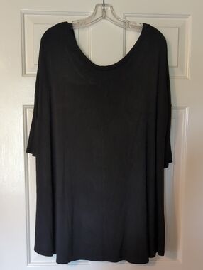 Scoop Back Tunic Top/Mini Dress SZ L